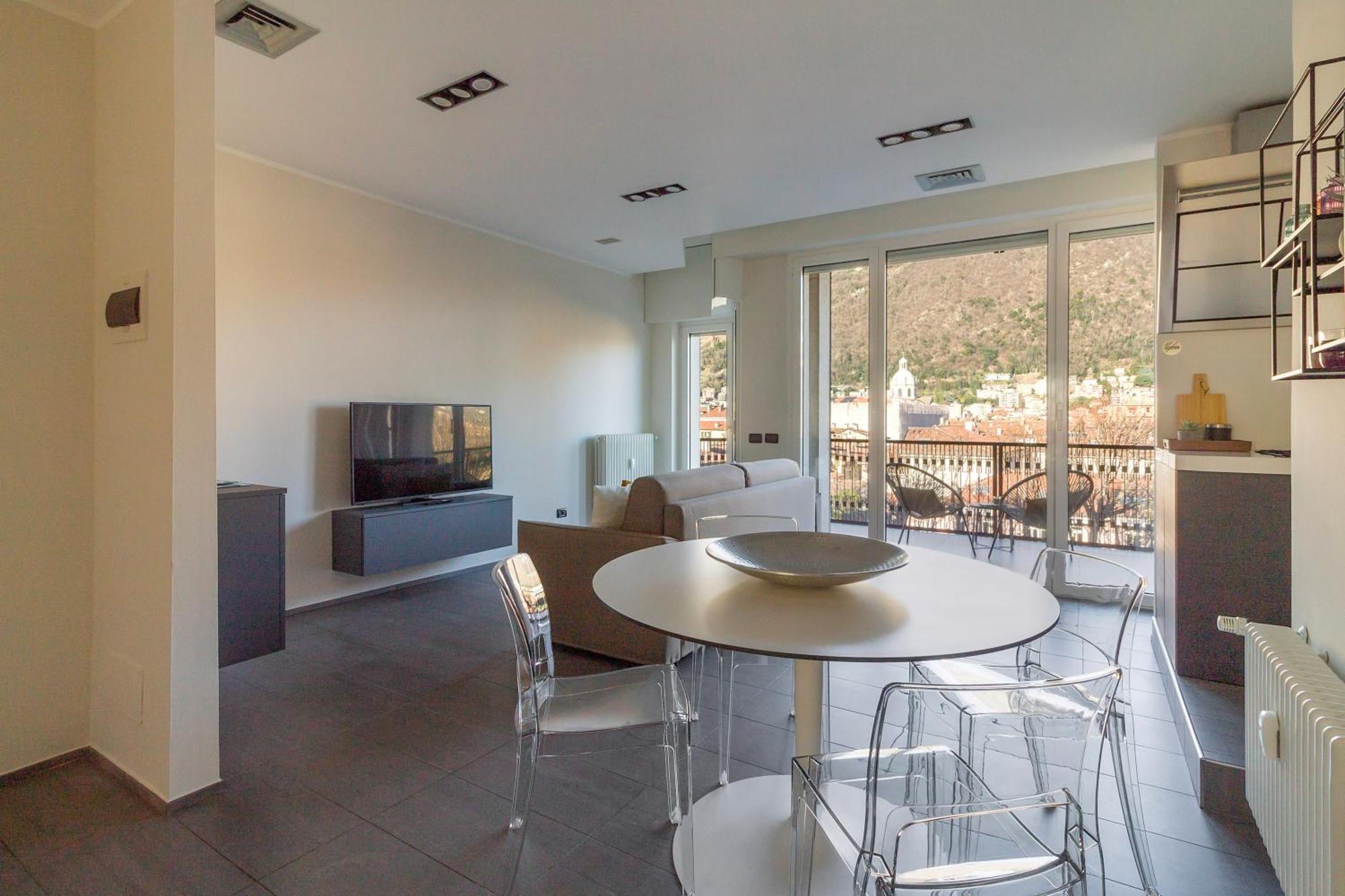Cathedral View Trilocale Apartment Como Ngoại thất bức ảnh